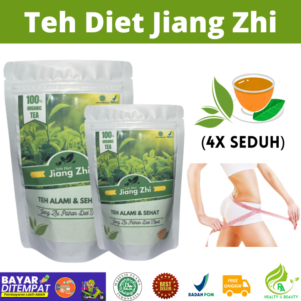 Teh Pelangsing Herbal Alami - Teh Ampuh Penghancur Lemak - Teh Diet Alami - Menurunkan Berat Badan -