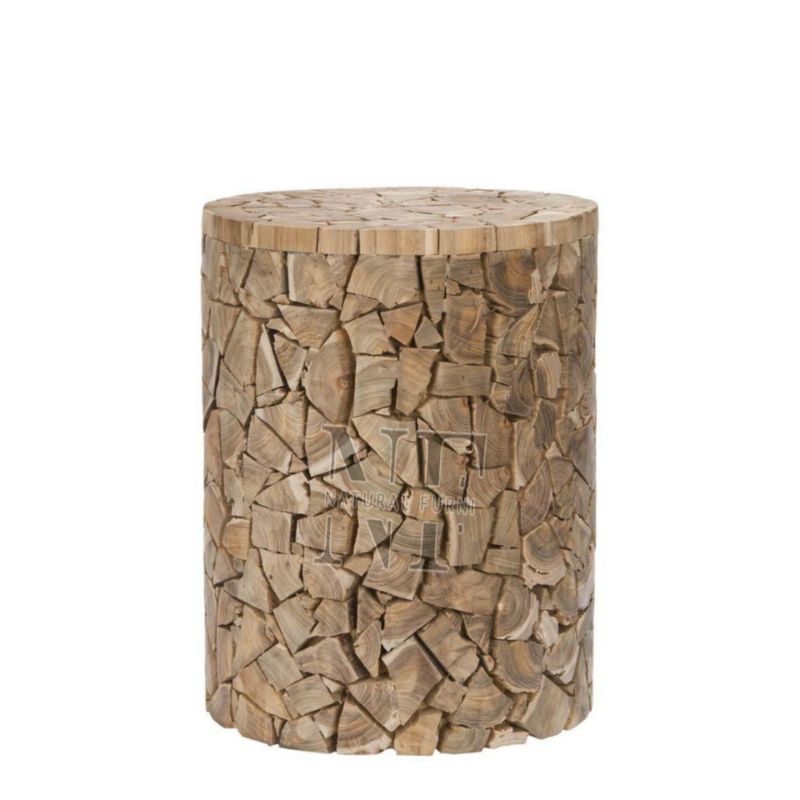 Stool Sofa / Kursi Bangku Sofa Unik Akar Kayu Jati