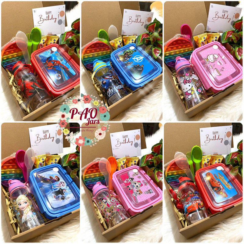 

hampers ulang tahun anak / gift box ulang tahun anak / set bekal anak / gift box hampers ultah bday anak