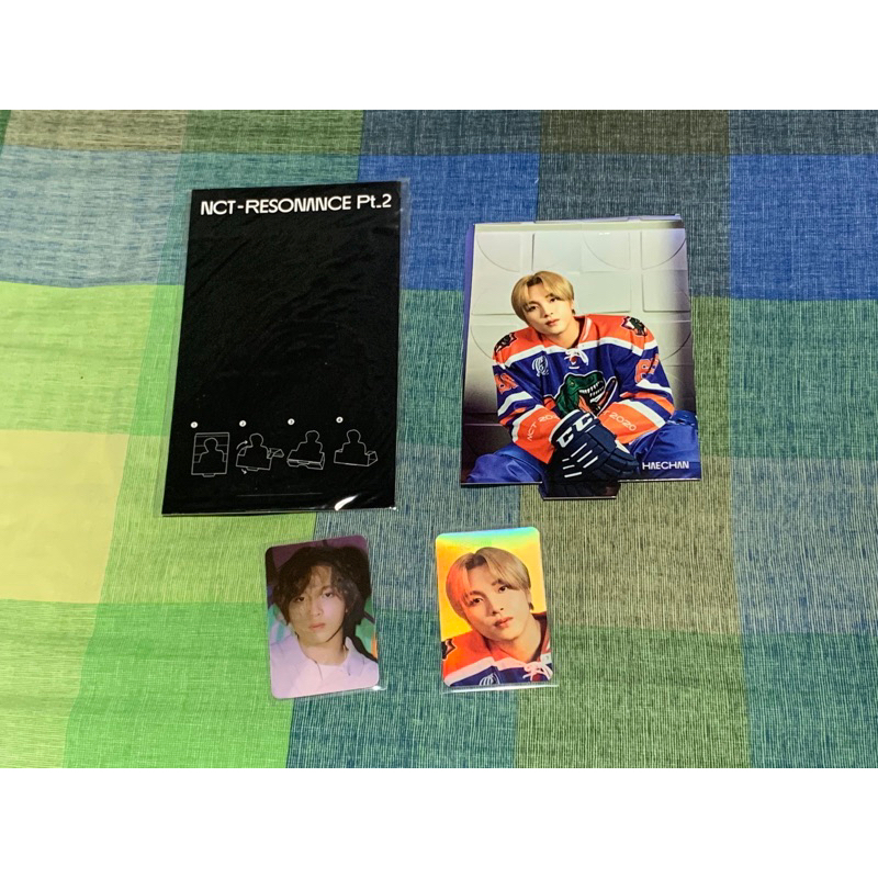 standee haechan holo lenticular resonance 90’s love official pc photocard