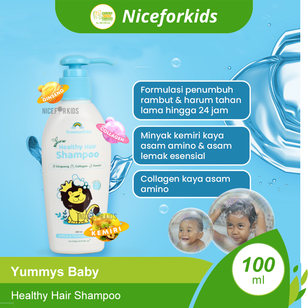 Yummys baby Healthy Hair Shampoo + Serum