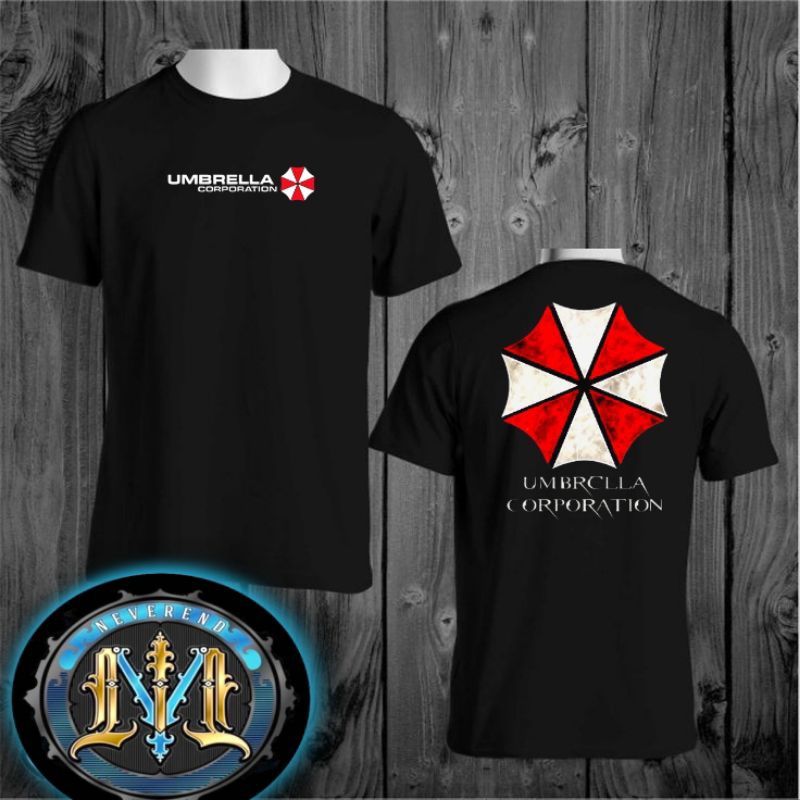 Kaos Umbrella Corporation Resident Evil Motif C / Tshirt Distro Umbrella Corporation Cowok Cewek ( U