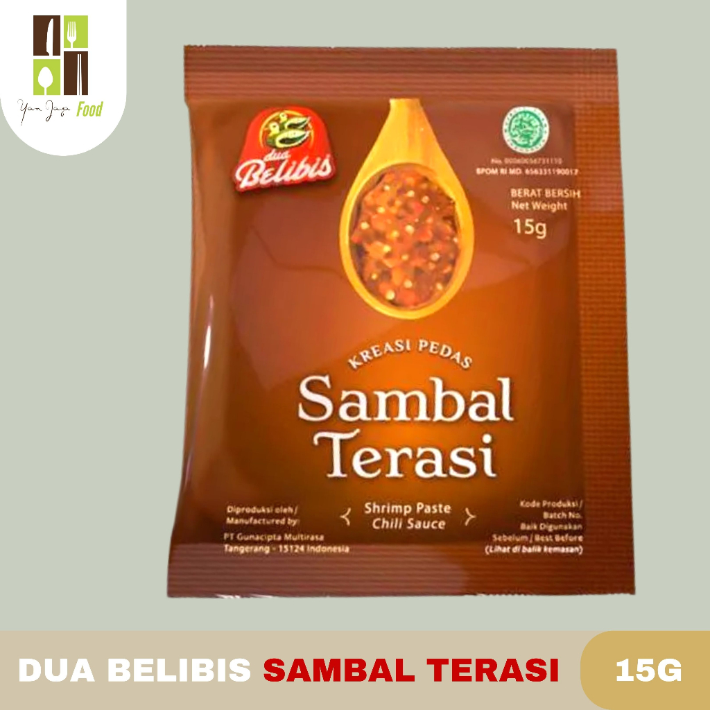 Dua Belibis Sambal Terasi / Shrimp Paste Chilli Sauce / Kreasi Pedas 15g