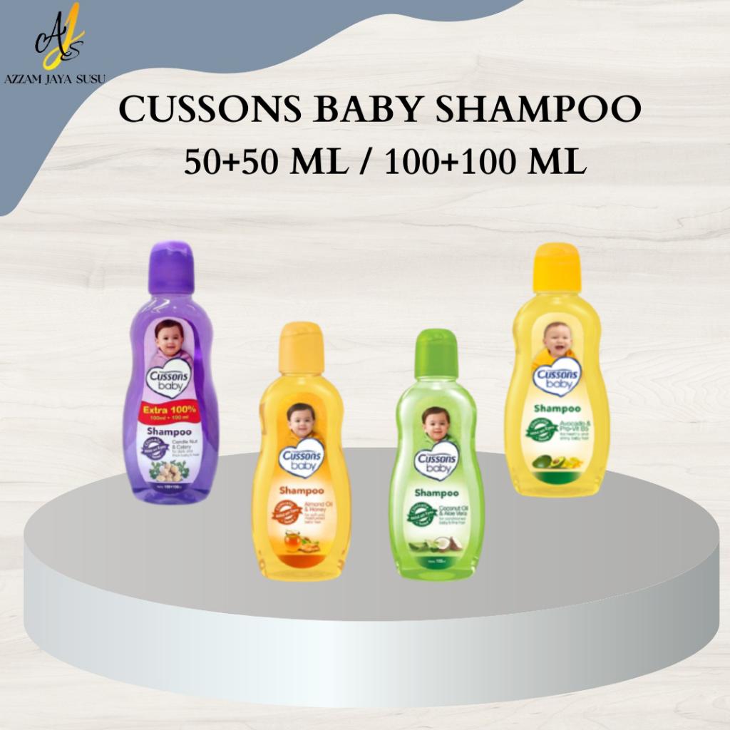 Cussons Baby Shampoo 100+100 ml / Azzam Jaya Susu