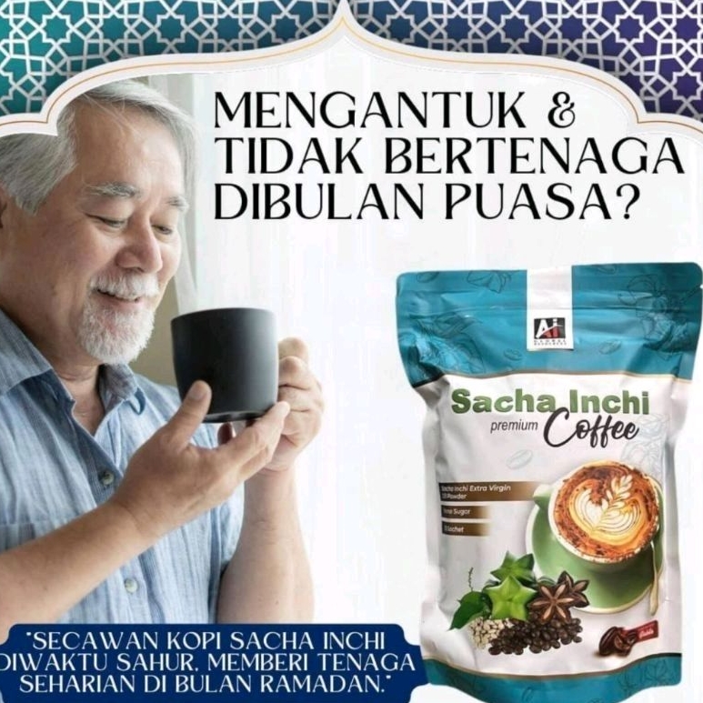 

Sacha Inchi Premium Coffee - Kopi Sacha Inchi Omega 3 6 9 (15s)
