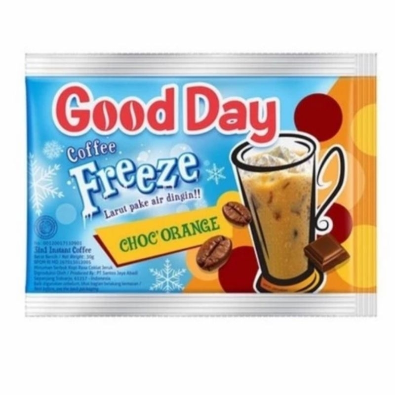 

Good Day Freeze Choc'orange per Sachet