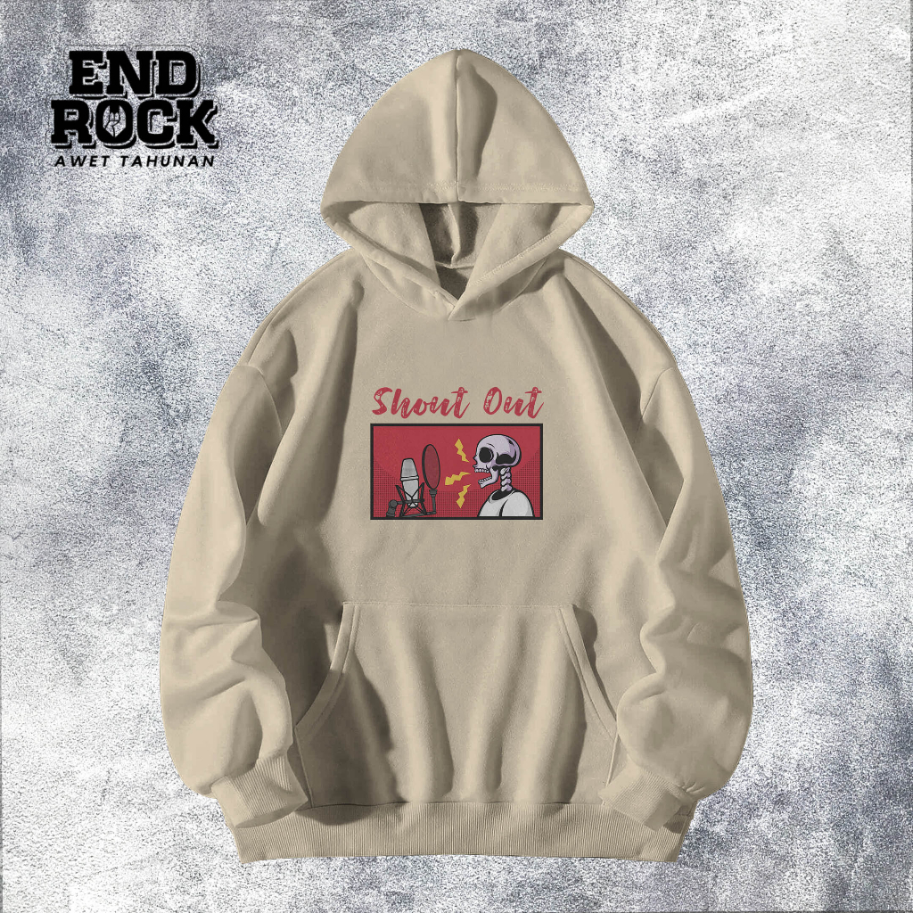 Hoodie Original Endrock Tema Shout Out DTFS156