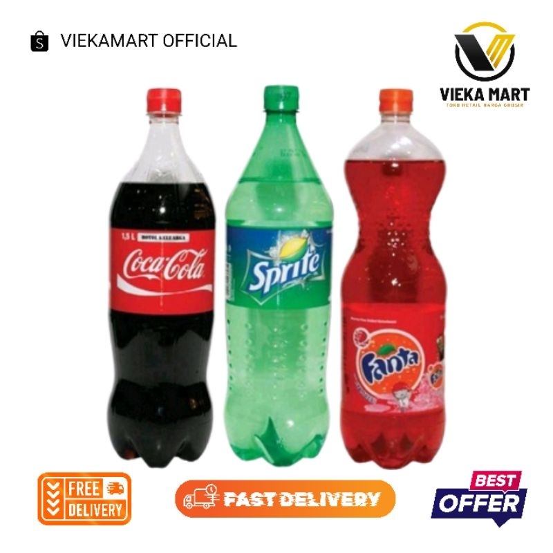 Minuman Coca-cola | Sprite | Fanta 1.5L