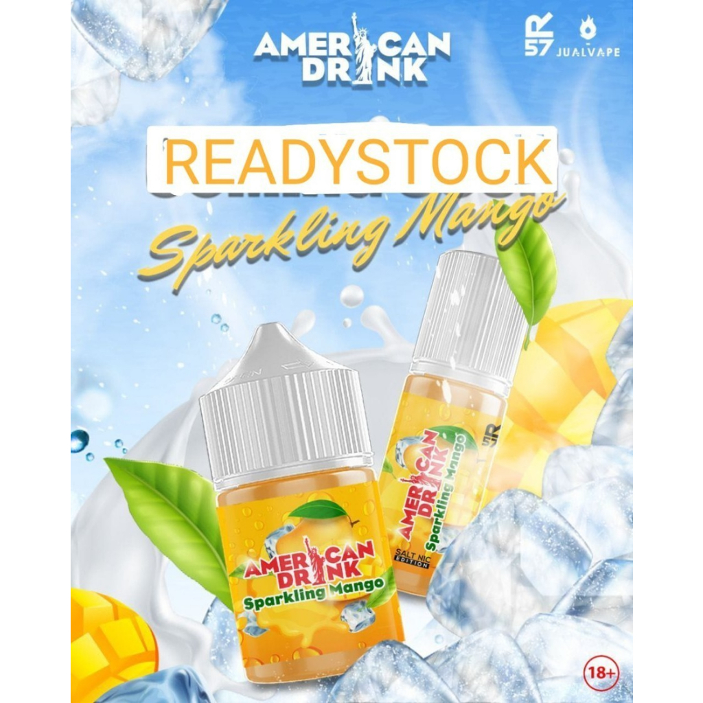 Liquid R57 American Drink Sparkling Mango 60ML by Hero57 x JualVape