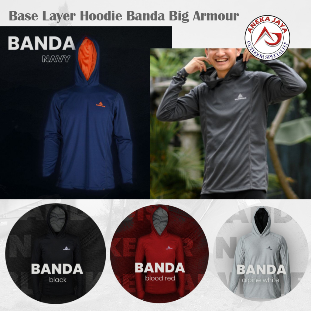 BASE LAYER HOODIE BANDA BIG ARMOUR