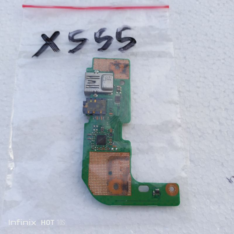 BOARD PORT USB POWER SWITCH PORT USB ASUS X555