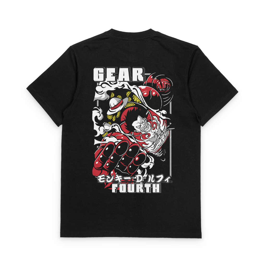 BRS.CO - Kaos One Piece Luffy Gear Fourth