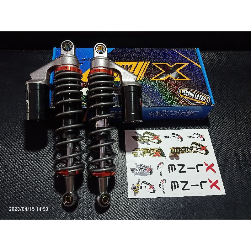 SHOCK BELAKANG X-LINE  XLINE SKOK BELAKANG X LINE  XLINE 280MM 320MM 340MM