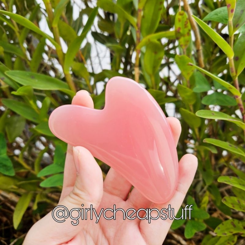 Face Massager Alat Gua Sha Face Resin Facial Massager
