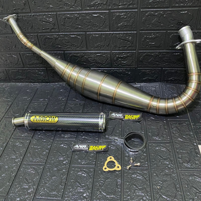 Knalpot Rx King Repsol Arrow Carbon Stainles