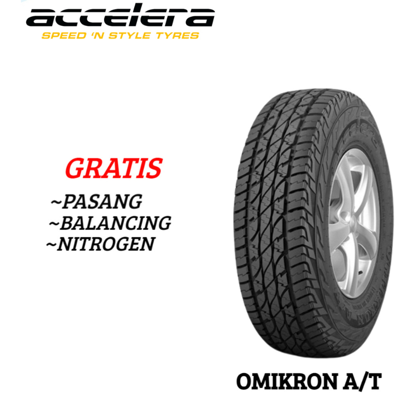 Ban 285 50 R20 ACCELERA OMIKRON A/T 285/50 R20 Ban Semi Offroad Fortuner Pajero