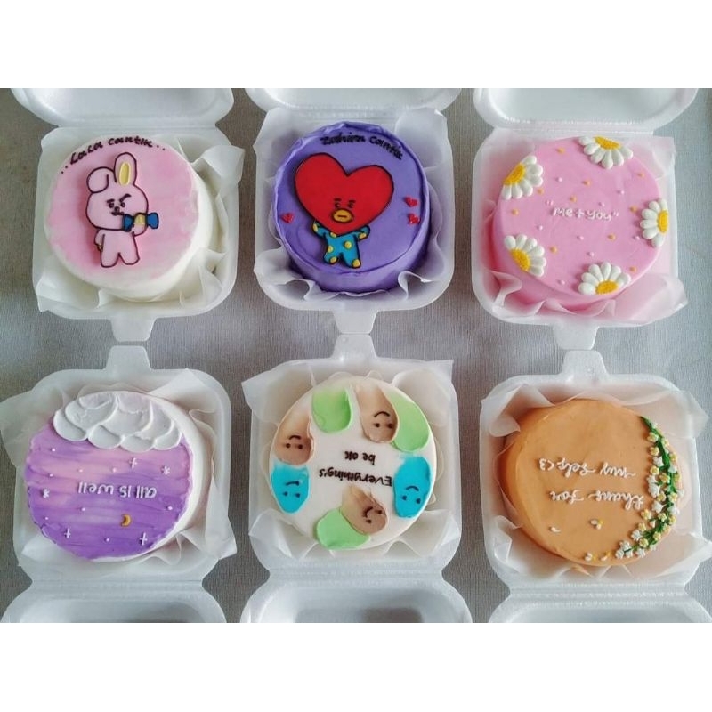 Korean Lunchbox Cake Diameter 8cm