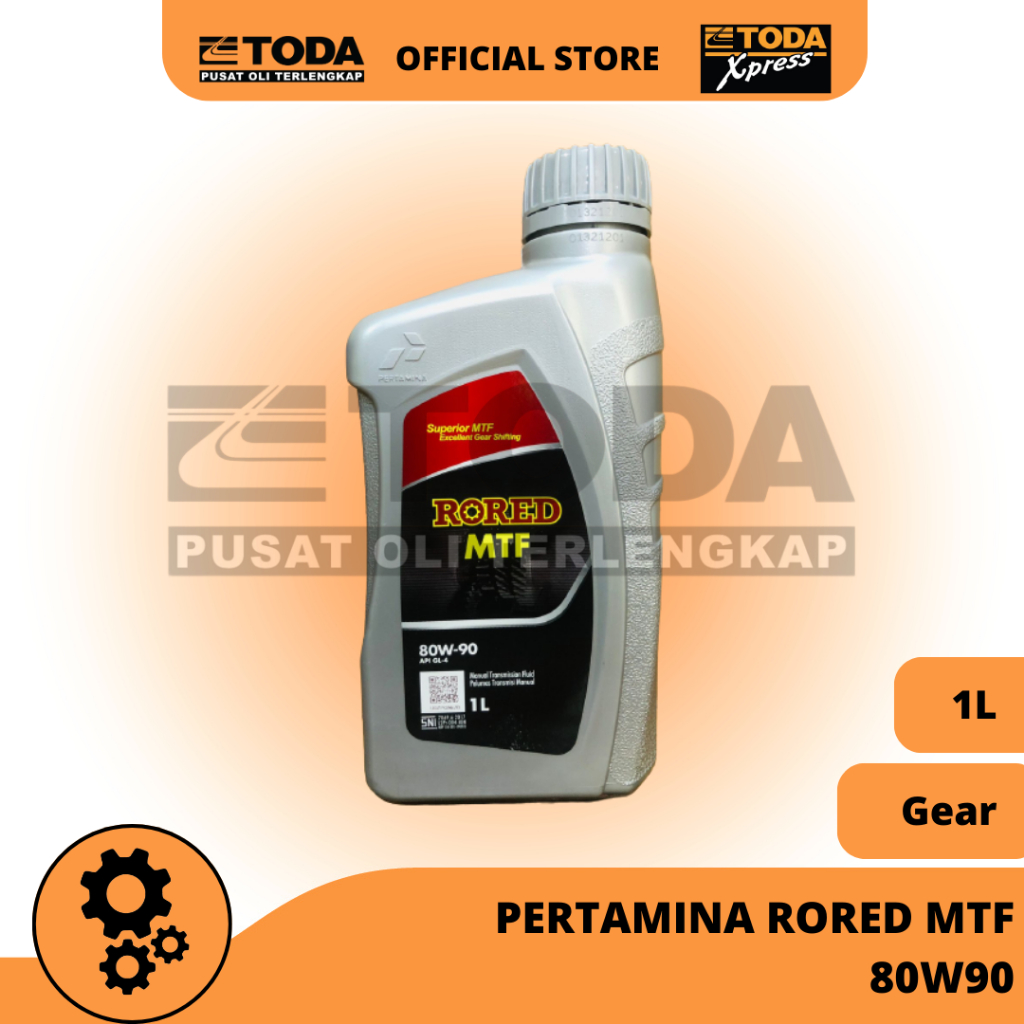 Oli Gardan Pertamina Rored MTF 80W-90 API GL-4 1L Original