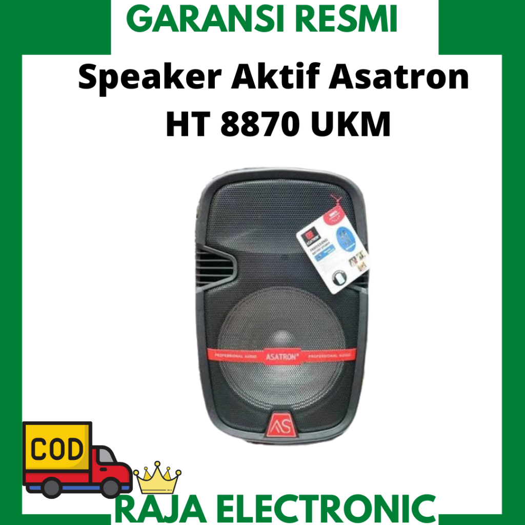 Asatron Speaker aktif HT 8870 UKM Bluetooth