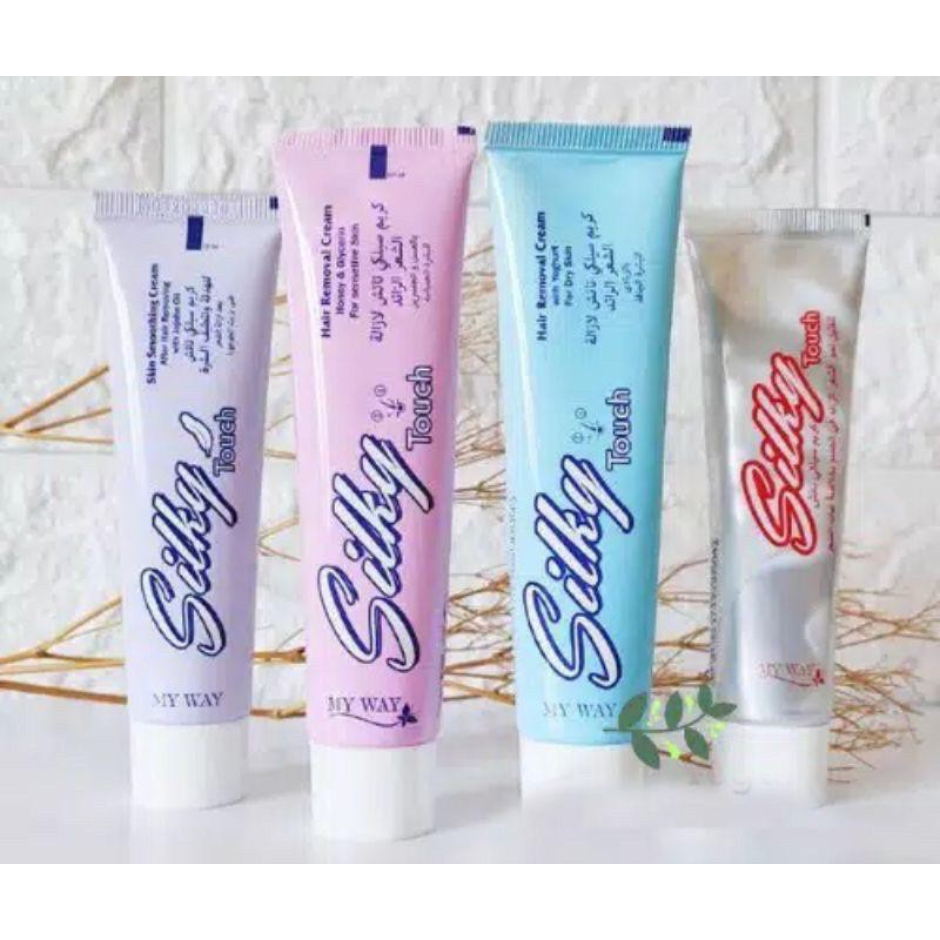 Perontok Bulu Ketiak, Kumis, Jambang /Bulu Lainnya yg tidak diinginkan Silky My Way Mesir BPOM/Silky
