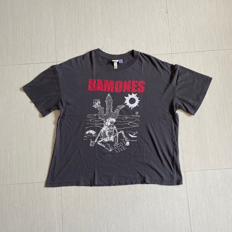 original second kaos h&m ramones t shirt