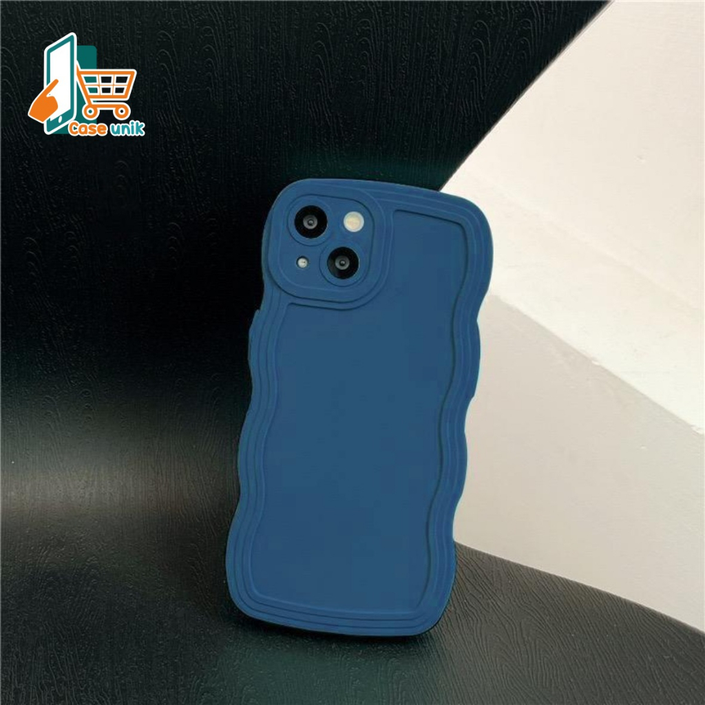 CASE SOFTCASE SILIKON GELOMBANG WAVY PROCAMERA MACARON REALME C55 C53 CS5593