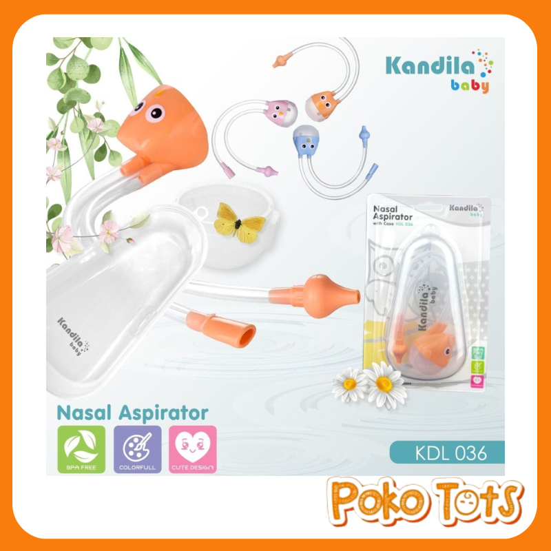 Kandila Baby Nasal Aspirator With Case KDL036 Alat Pembersih Hidung Sedot Ingus Bayi WHS