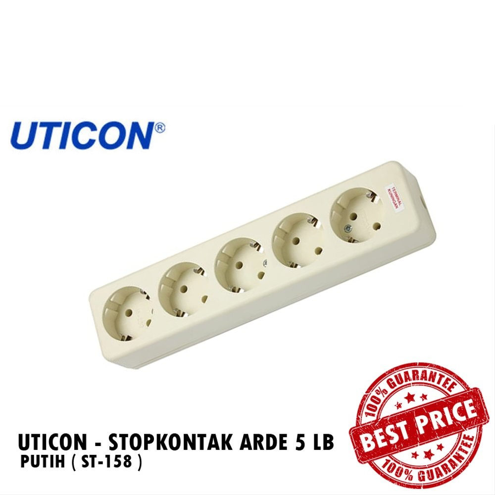 STOP KONTAK UTICON 5 LUBANG