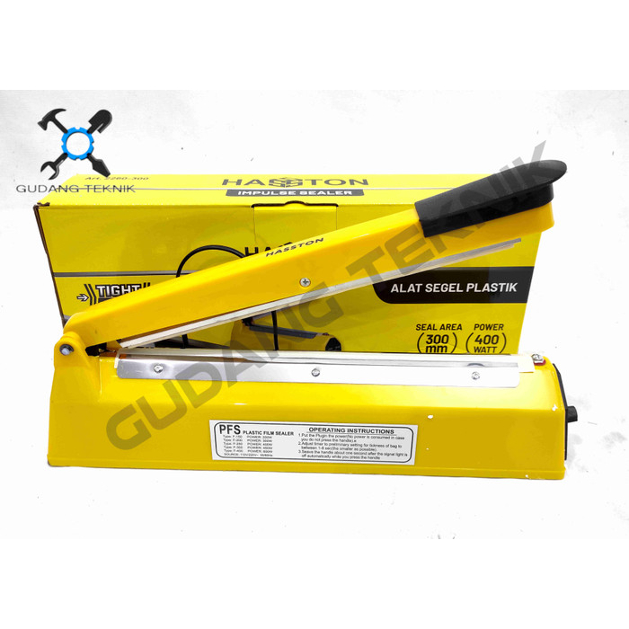 Impulse Hand Sealer Body PLASTIK 30cm 2260-300 HASSTON PROHEX / Alat Press Pres Seal Segel Plastik 300mm 30 cm 2260 300 HASSTON PROHEX