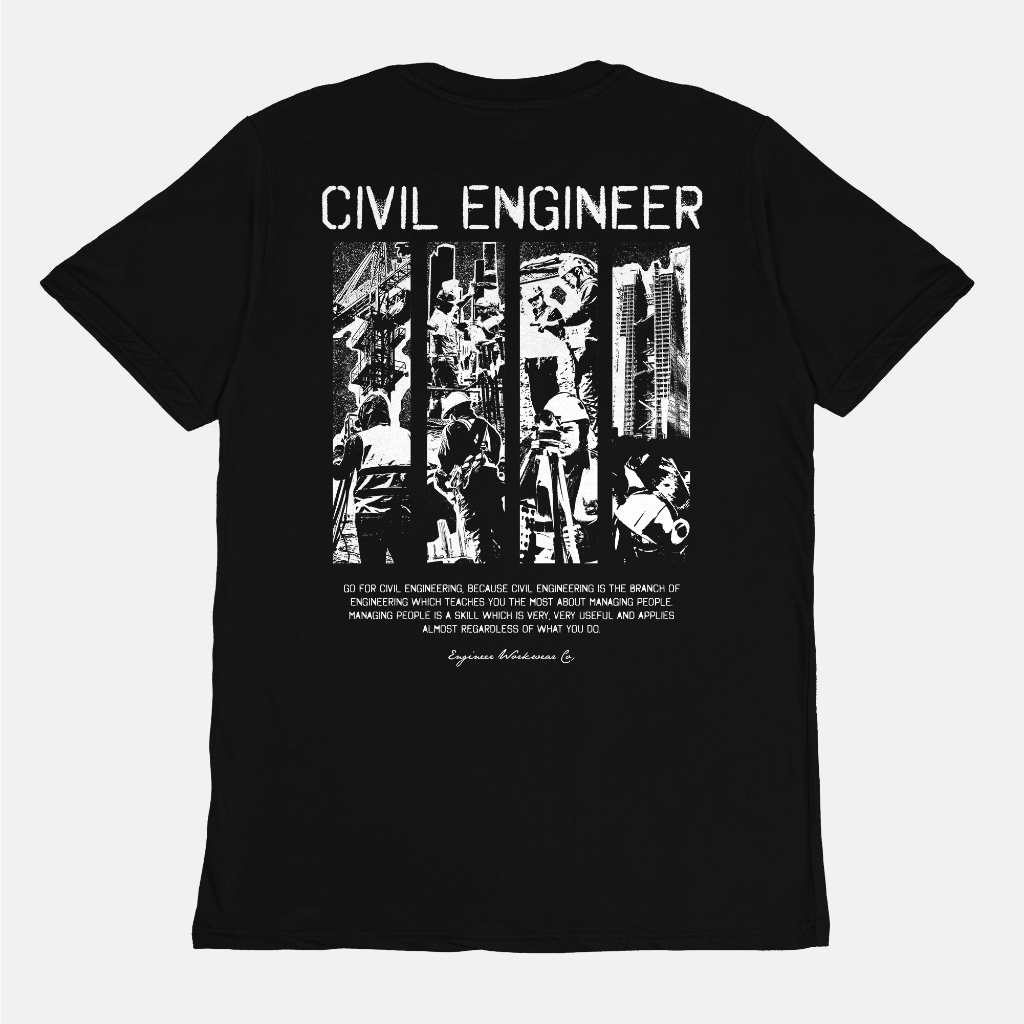 GAUGE SUPPLY CIVIL TSHIRT SERIES KAOS KATUN SERIES 2