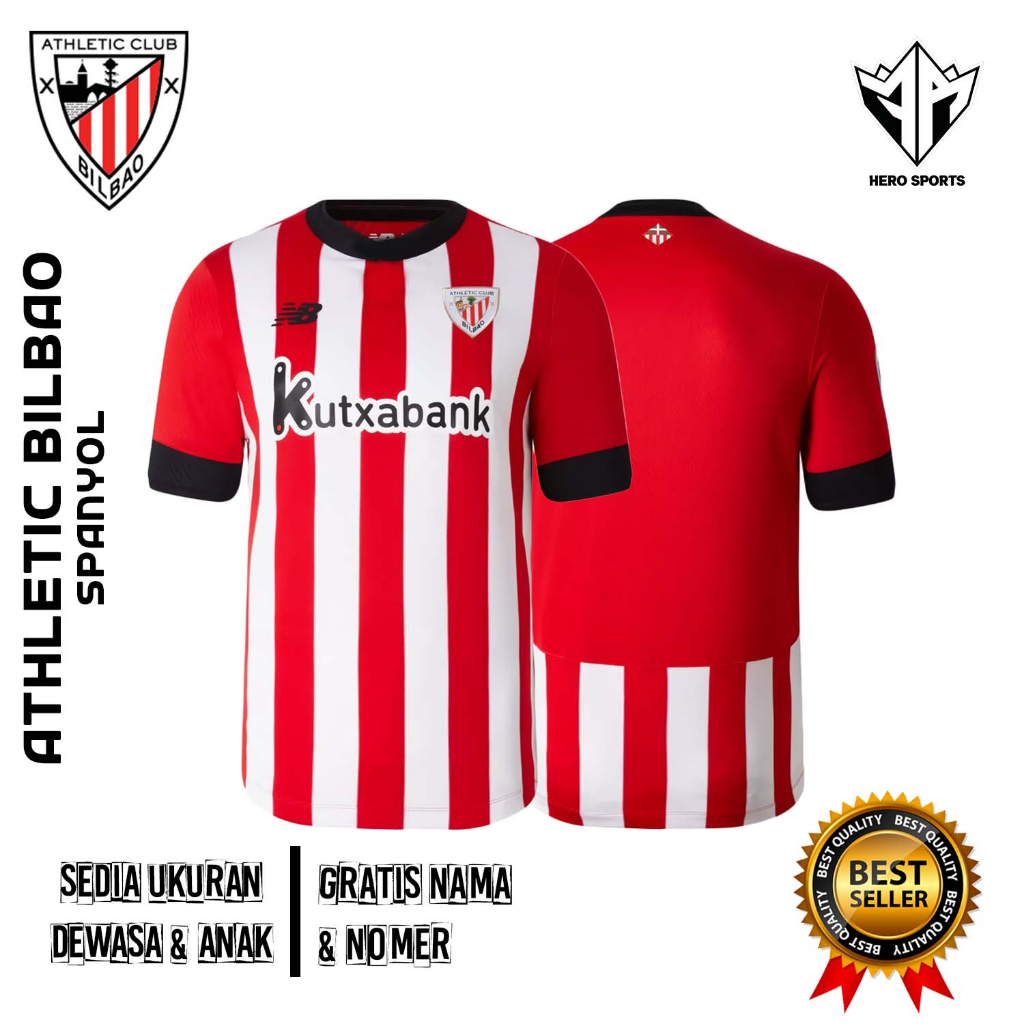 Jersey Athletic Bilbao 2022/23 Full Printing