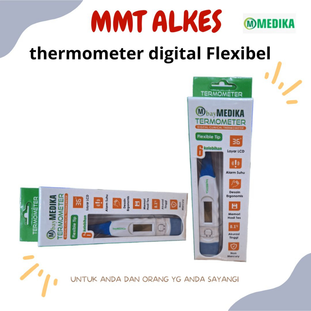 thermometer digital flexibel baymed