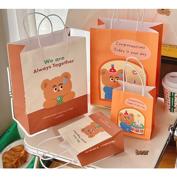 

Paper bag kantong kertas happy birthday ultah kado gift hadiah ulang tahun