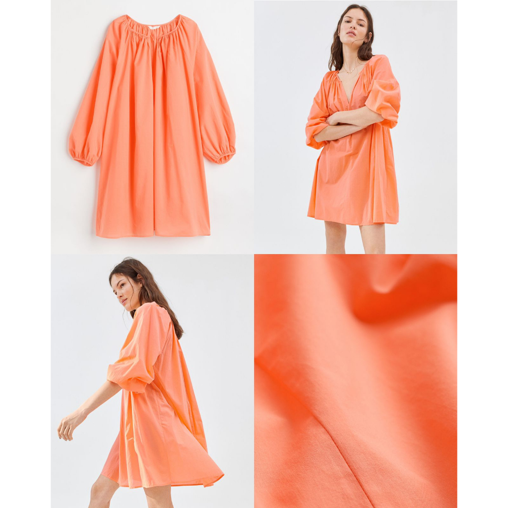 H&amp;M Cotton A-line Tunic Dress