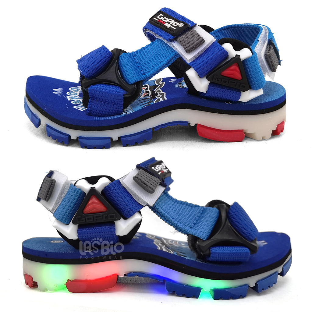 GoPro Jet Sepatu Sandal Gunung Lampu Anak