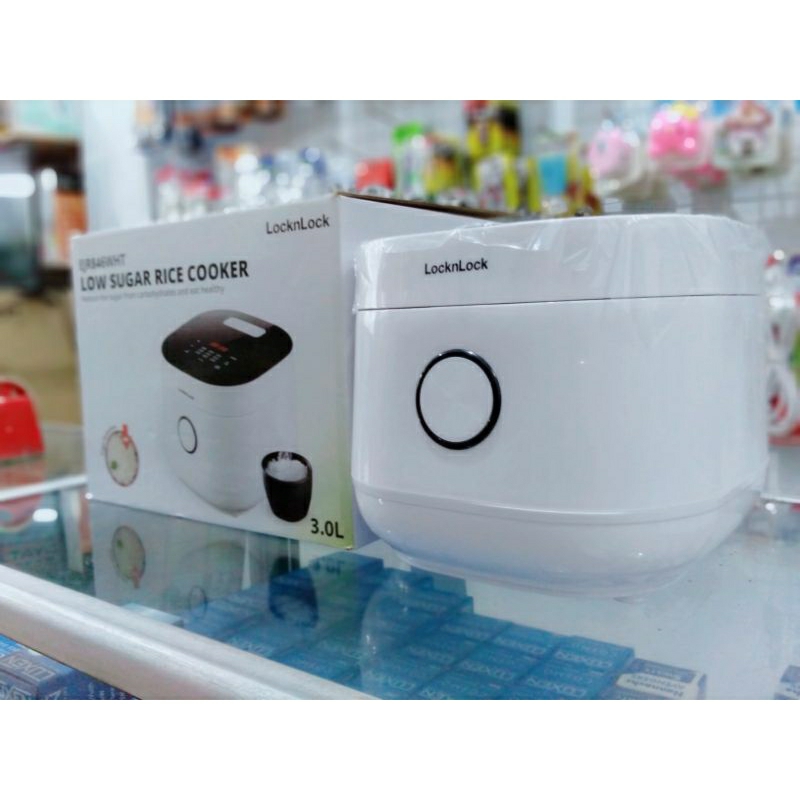 RICE COOKER LOW SUGAR LOCKNLOCK EJR 846WHT