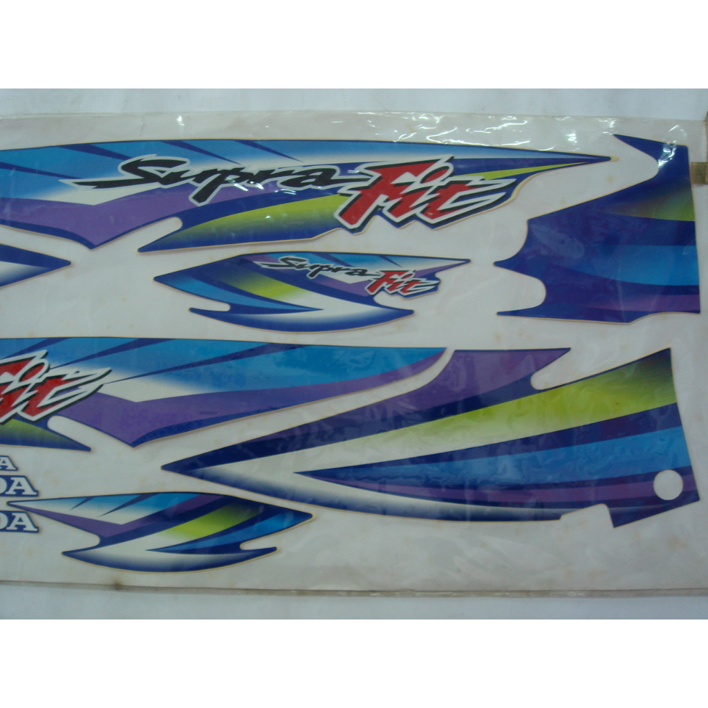 STRIPING SUPRA X 125 / STRIPE BLUE L & R ( 871X0KTL880ZC )