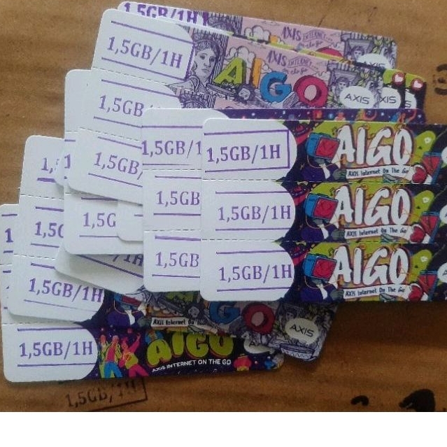 Voucher kuota Axis 3GB 1 hari