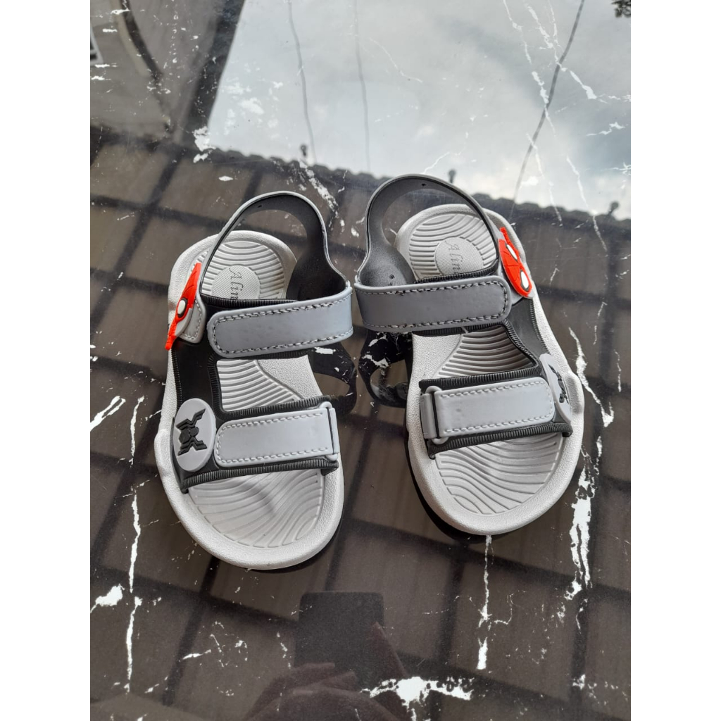 Spider Sandal Anak Cowok Sandal Slip On strap Phylon Karakter - Size 30-35