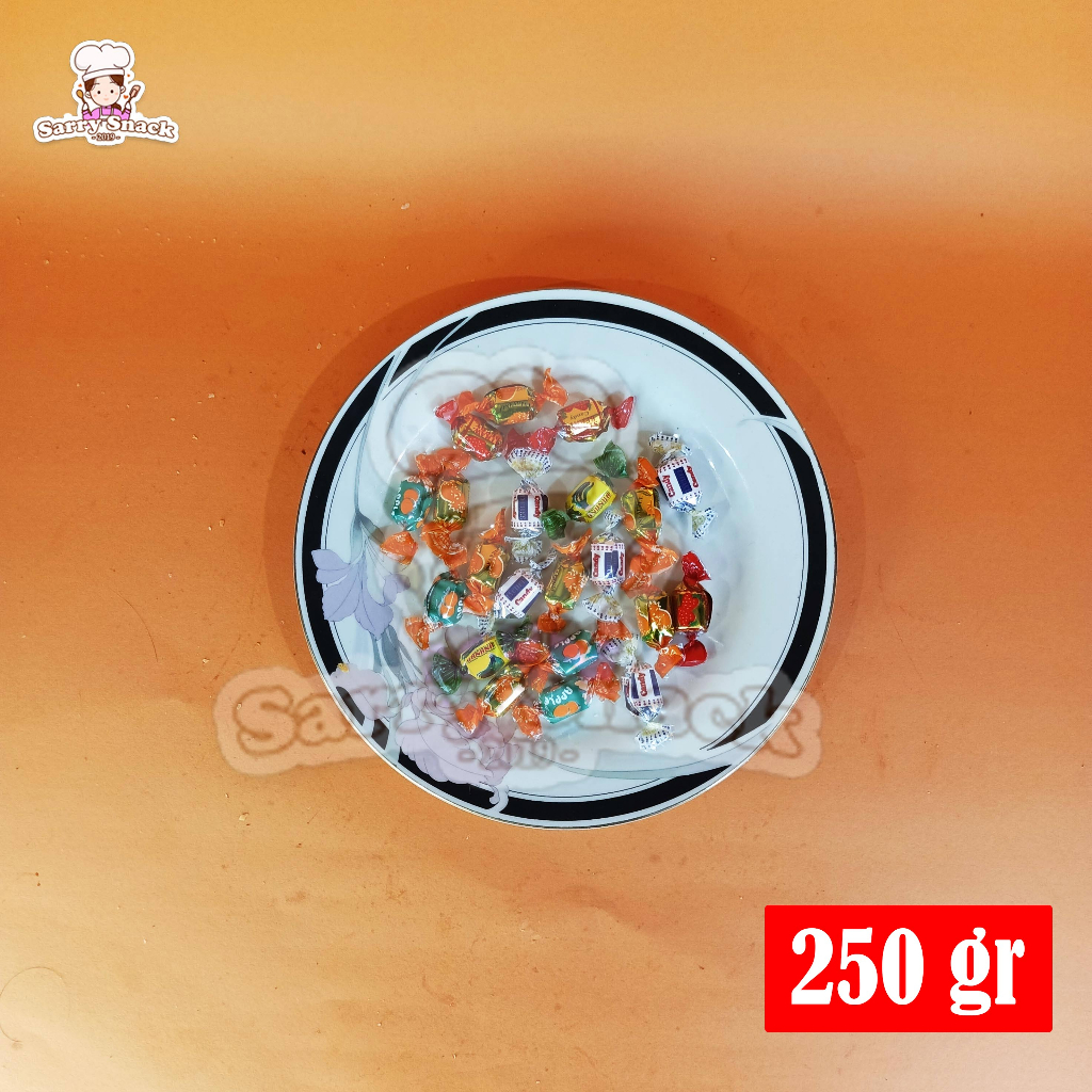 

Permen Candy Buah Xiao MIMI 250gr || Halal || Higienis || Free Bubble Wrap
