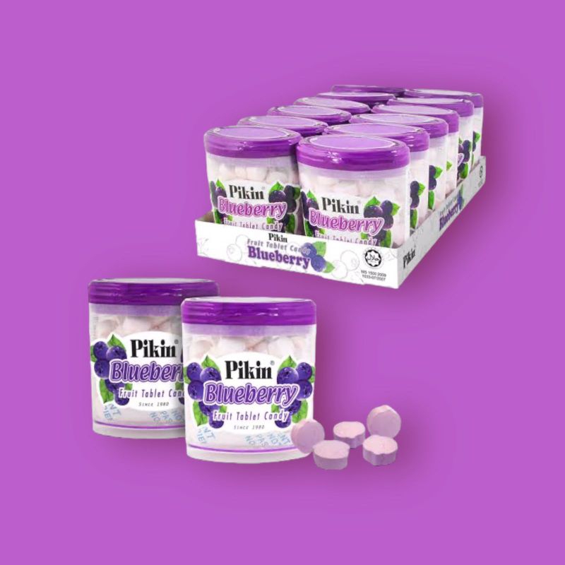 

Permen Pikin Blueberry & Pikin Plum