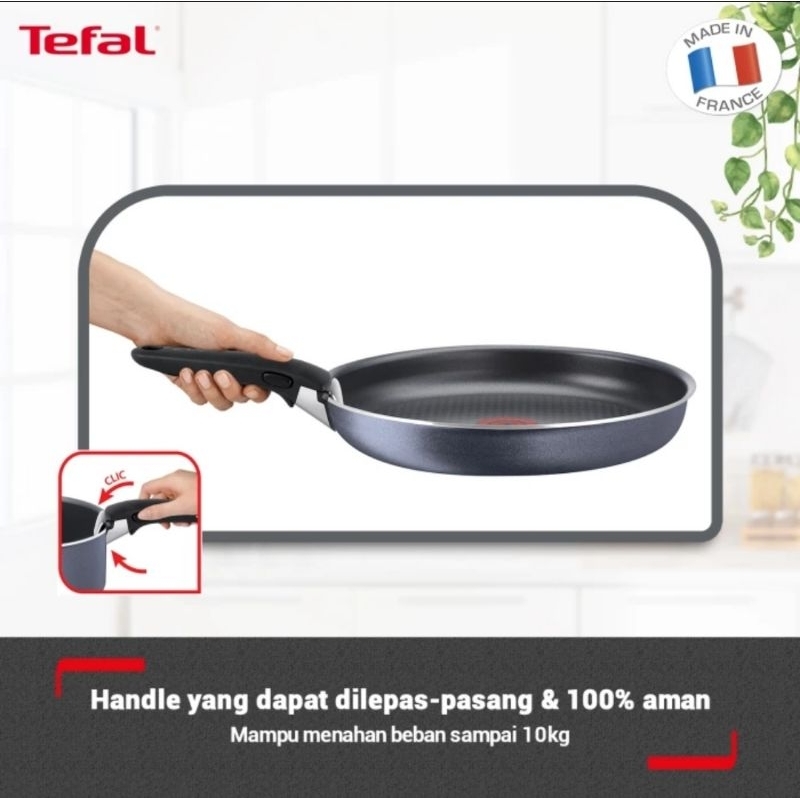 LIMITED PROMO !! TEFAL Ingenio Elegance Set 3 Pcs Wajan Panci Anti Lengket Ori