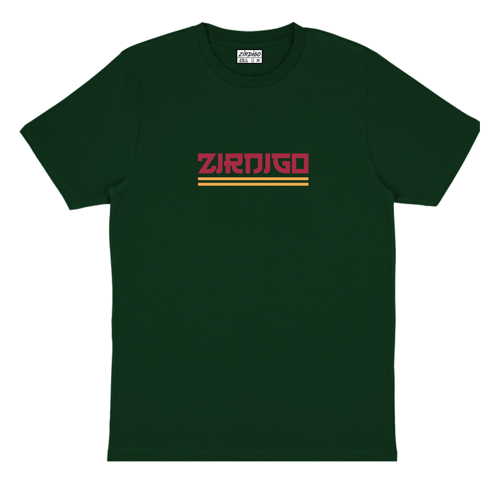 Zirdigo Kaos Zirdigo line two Lengan Pendek Print Quality