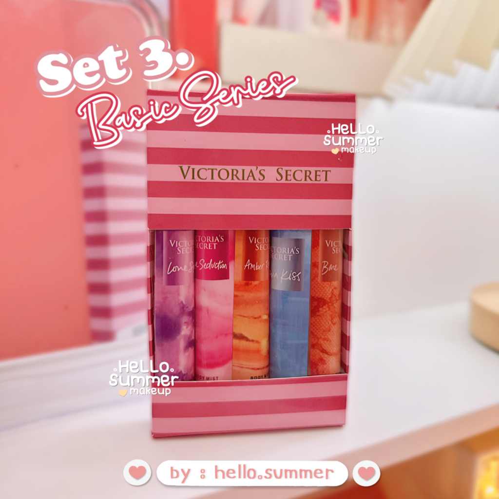 BBW &amp; VS Gift Set Body Mist Parfume 10ml 5in1