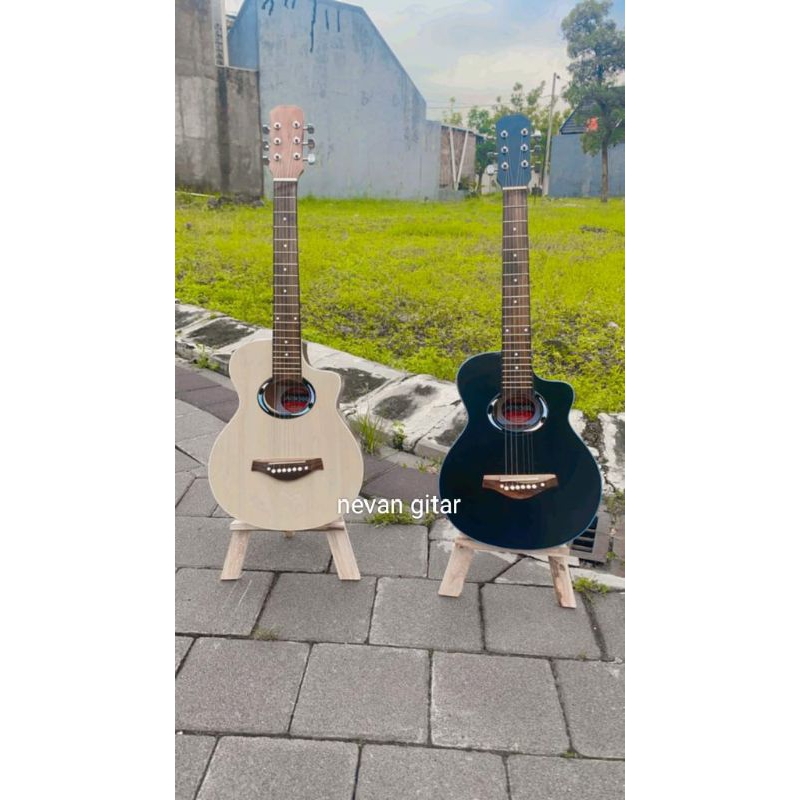 GITAR AKUSTIK 3/4 PEMULA TERMURAH (FREE PACKING KAYU)