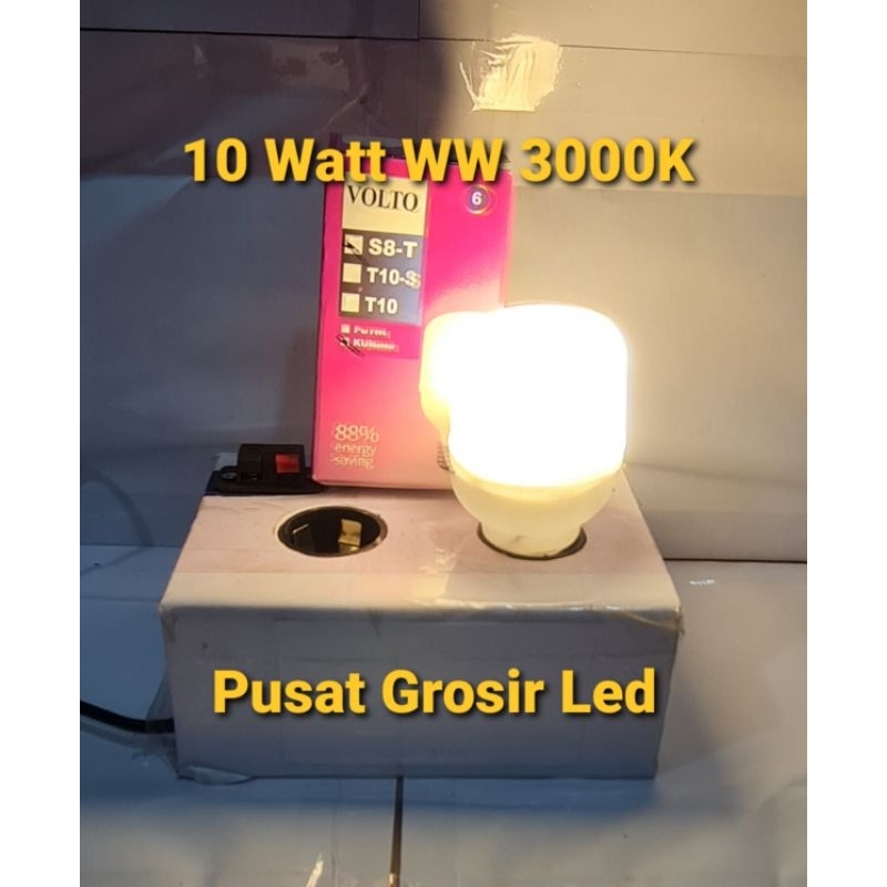Lampu Led Murah 10 Watt 10w Kapsul Cahaya Super Terang