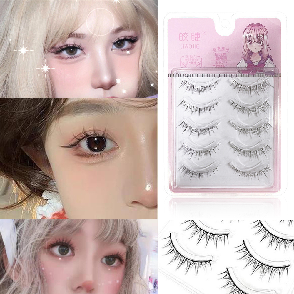 CSP135 – 3/5 Pasang Bulu Mata Palsu Fairy Cosplay Harajuku Eyelashes