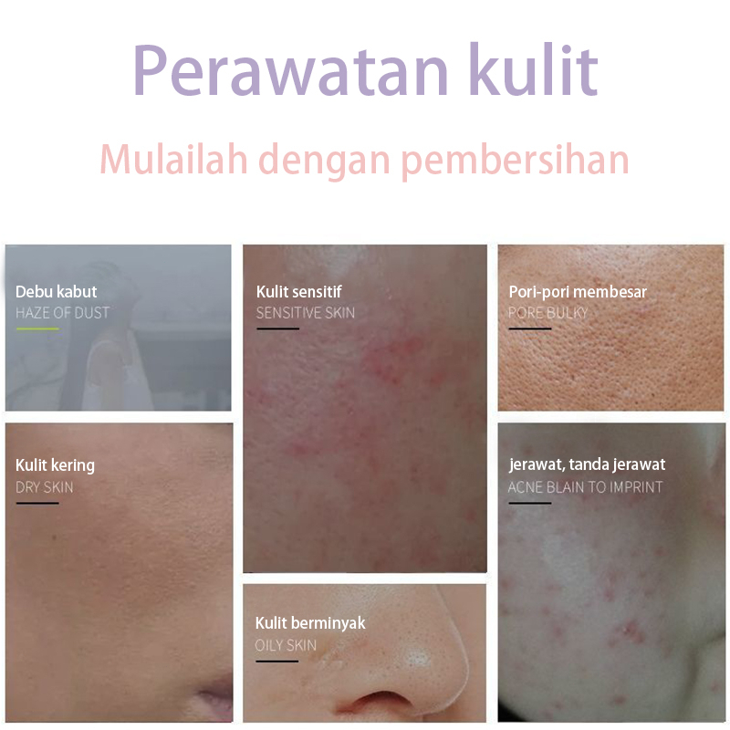 Cleansing mousse pembersih Pemutih wajah pembersih Whitening facial cleanser Amino Acid Ultra Gentle Cleansing Mousse Memutihkan/Melembabkan/Mencerahkan kulit/Mengelupas/Memperbaiki warna kulit Juga cocok untuk kulit sensitif kering kombinasi teriritasi