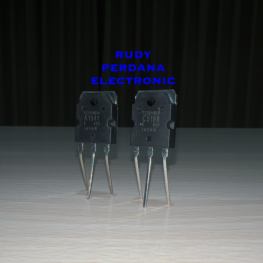 TRANSISTOR TOSHIBA 2SA1941 SA1941 SA 1941 2SC5198 SC5198 SC 5198 SE-II