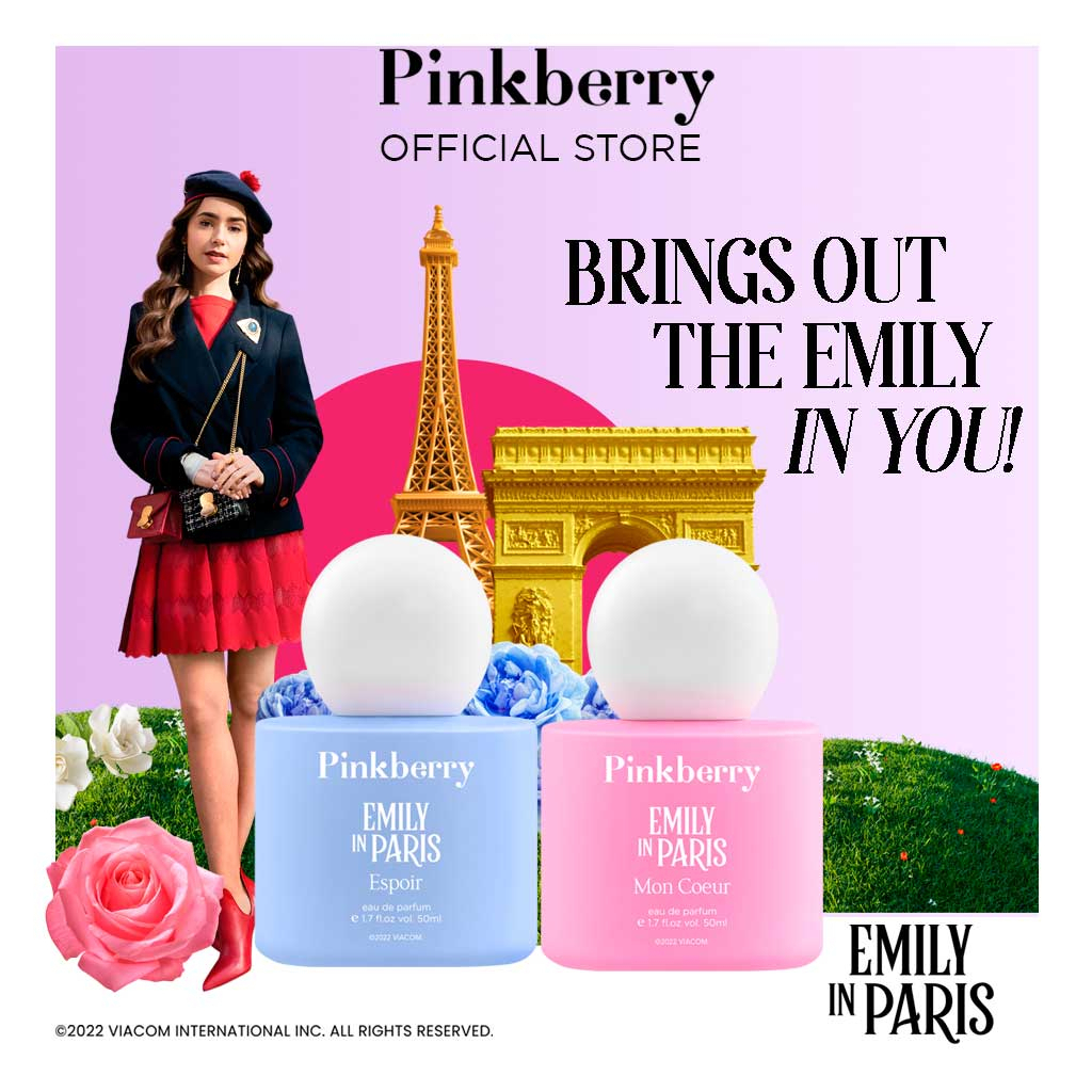 PINKBERRY x Emily In Paris Espoir / Mon Ceur EDP